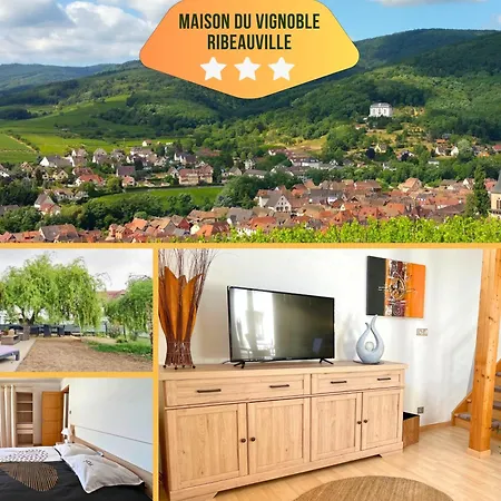 Maison Le Vignoble Avec Jardin - 6 Personnes Ribeauville (Haut-Rhin)