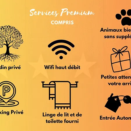 Σπίτι διακοπών Maison Avec Jardin - 6 Personnes - Emplacement *