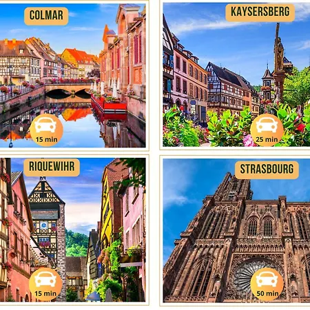 Maison Avec Jardin - 6 Personnes - Emplacement * Ribeauvillé